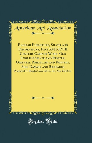 English furniture silver and - english,