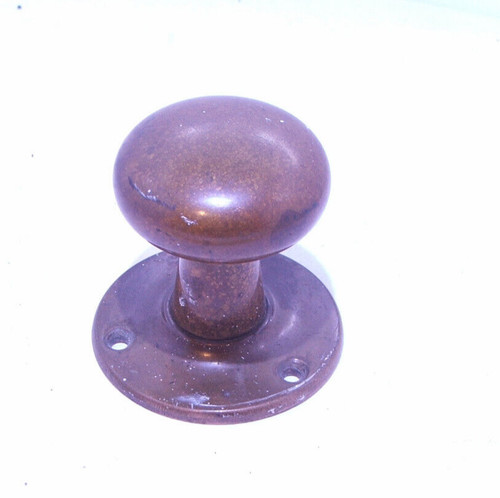 Vintage bronze door knob - vintage,