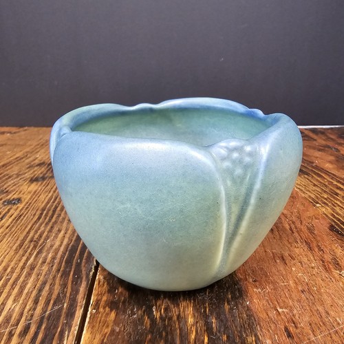 Antique rookwood pottery lotus - pottery,