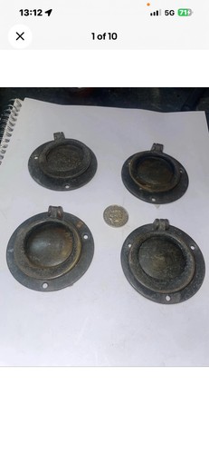 6arts and crafts brass handles - and,