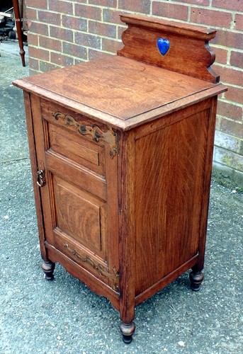 Arts crafts oak cabinet - crafts,