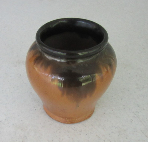 Fulper yellow flambe - yellow, glaze