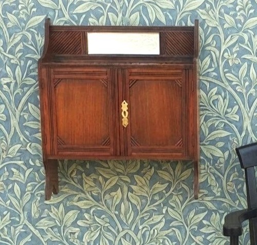 Arts and crafts hanging walnut - and,