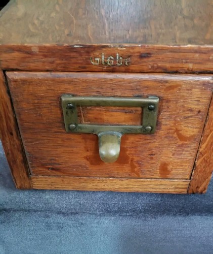 Antique globe oak - oak, catalog